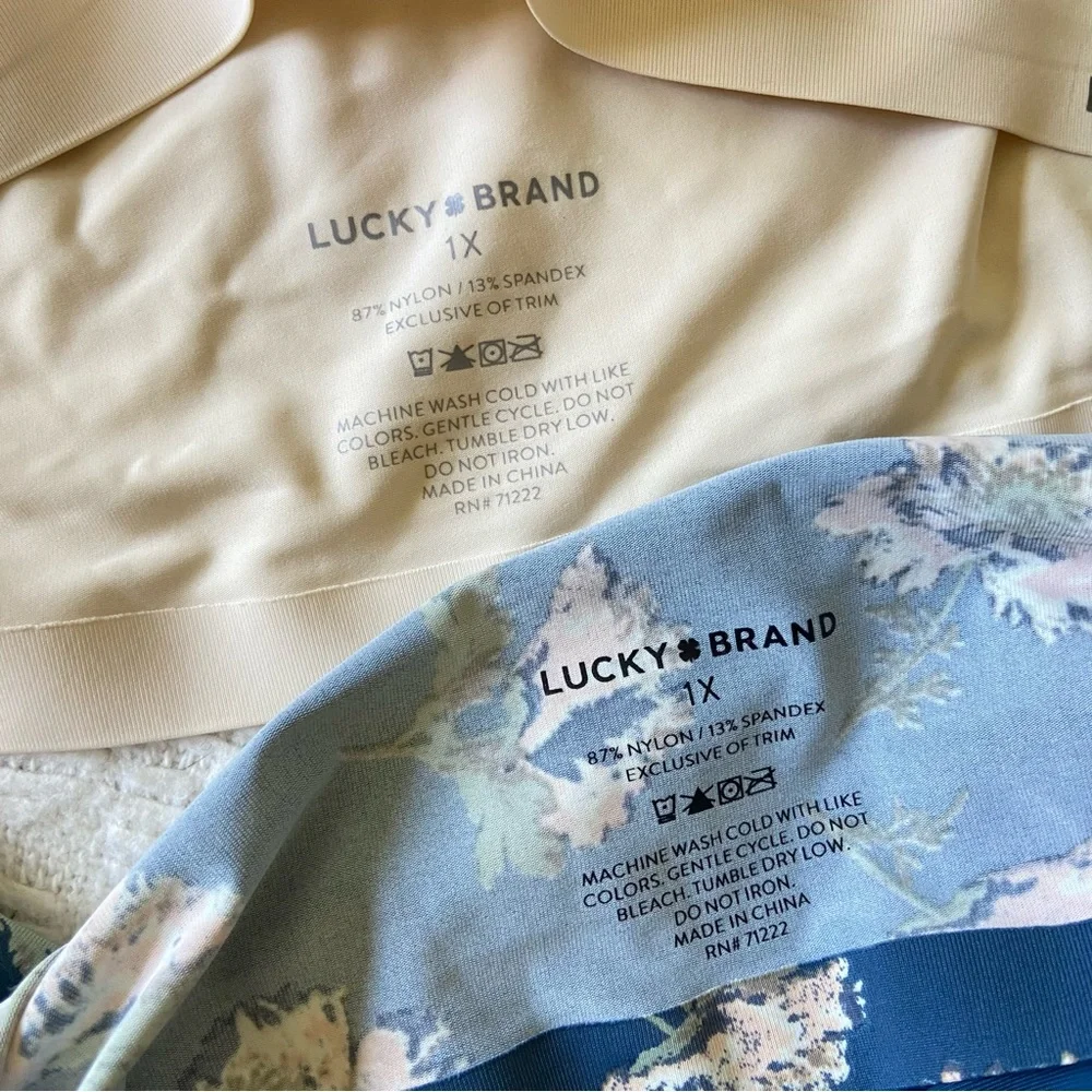 Lucky Brand NWOT 2 Pack Seamless Bralettes - Picture 5 of 5